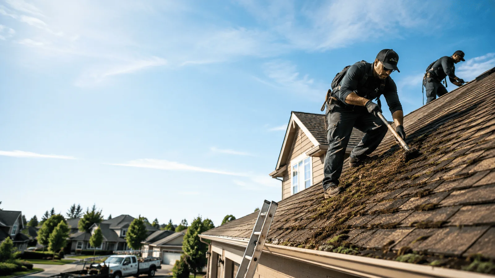 Roof Moss Removal in Blackstock, SC near me